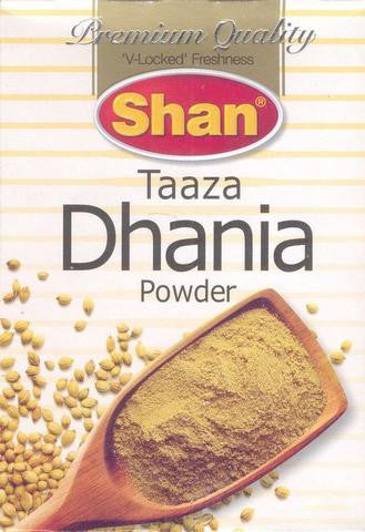 Shan Taaza Dhania Powder Fresh Shan Coriander Powder 50 Grams