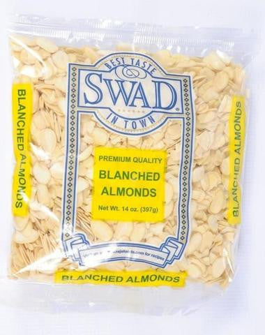Swad Almonds Blanched 14 OZ