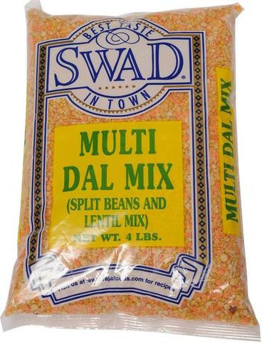 Swad Multi Dal Mix Split Beans and Lentil Mix 4 LB