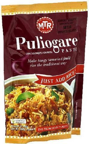 MTR Puliogare Paste (Spiced Paste for Rice) 200 Grams (7.04 OZ)