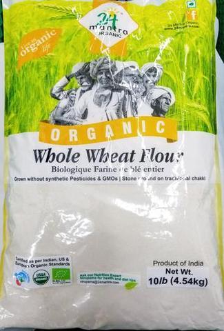 24 Mantra Whole Wheat Flour 10 LB (4535 Grams)