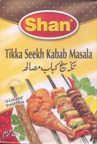 Shan Tikka Seekh Kabab Masala 50 Grams