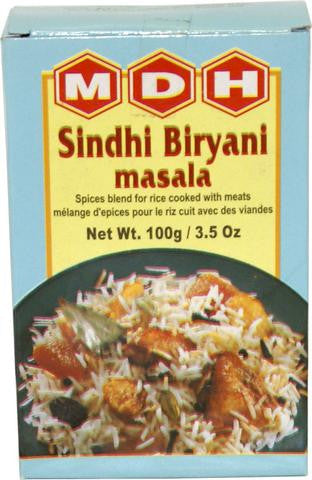 MDH Sindhi Biryani Masala 100 Grams (3.5 OZ)