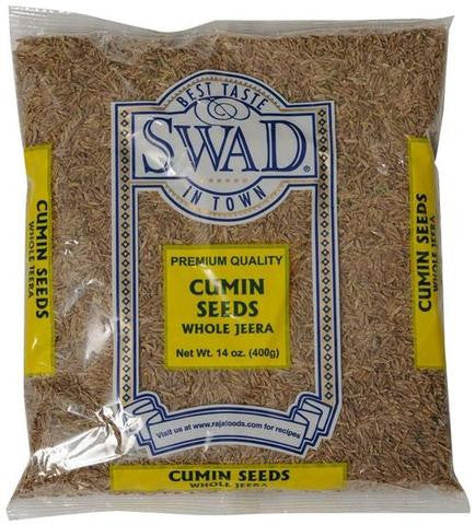 Swad Cumin Seeds 14 OZ (400 Grams)