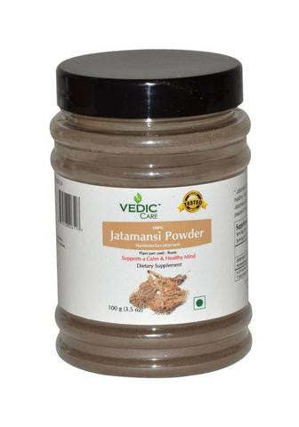 Vedic Care 100% Jatamansi Powder (Dietary Supplement) 3.5 OZ