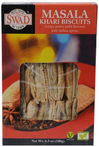 Swad Masala Khari Biscuits 180 Grams