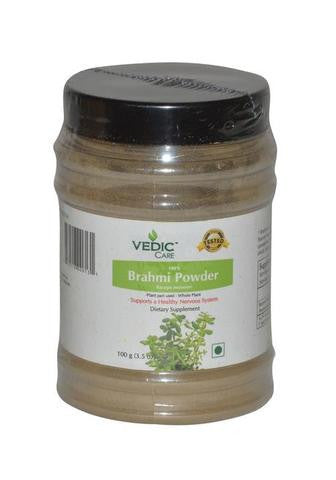 Vedic Care 100% Brahmi Powder Bacopa Monnieri (Dietary supplement)