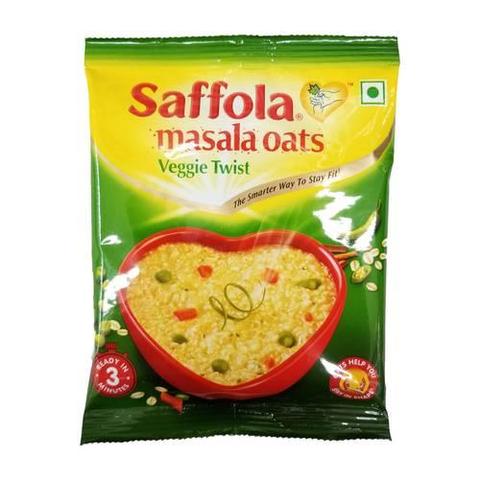 Saffola Masala Oats Veggie Twist 1 OZ (39 Grams)