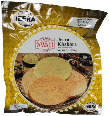 Swad Jeera Khakhra 7 OZ (200 Grams)
