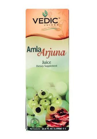 Vedic Juices Amla Arjuna Dietary Supplement Juice 1 Liter