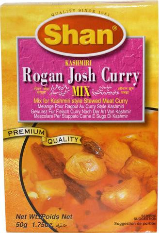 Shan Kashmiri Rogan Josh Curry Mix 50 Grams (1.75 OZ)