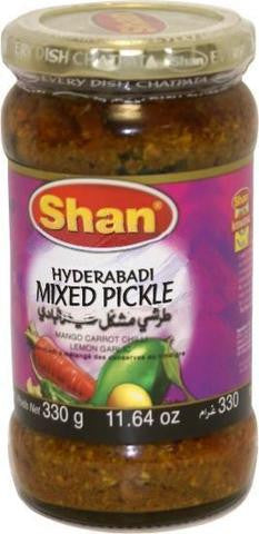 Shan Hyderabadi Mixed Pickle 330 Grams (11.64 OZ)