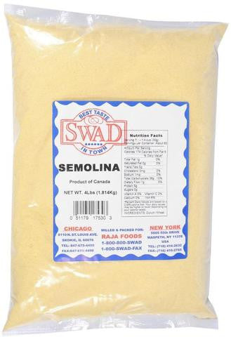 Swad Semolina 4 LBs (1.814 KG)