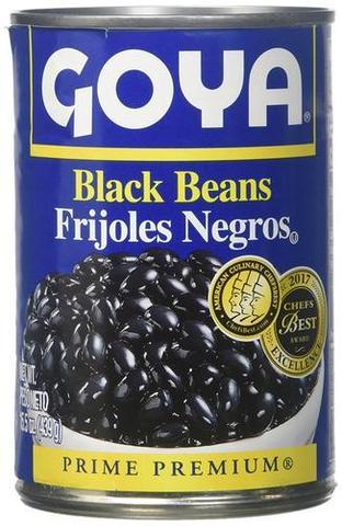 Goya Black Beans 15 OZ (427 Grams)