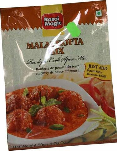 Rasoi Magic Malai Kofta Mix Ready to Cook Spice Mix 50 Grams (1.76 OZ)