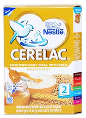 Nestle Cerelac Wheat Honey for Stage-2 (12.34 OZ)