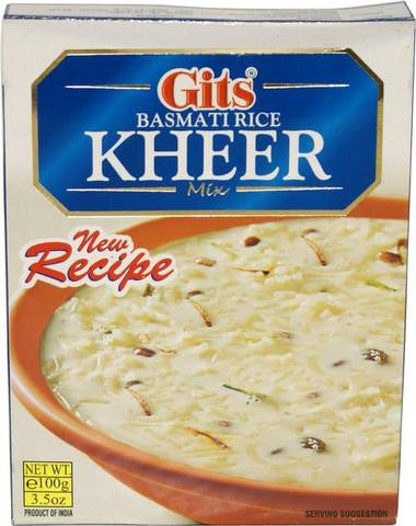 Gits Basmati Rice Kheer Mix 100 Grams (3.5 OZ)