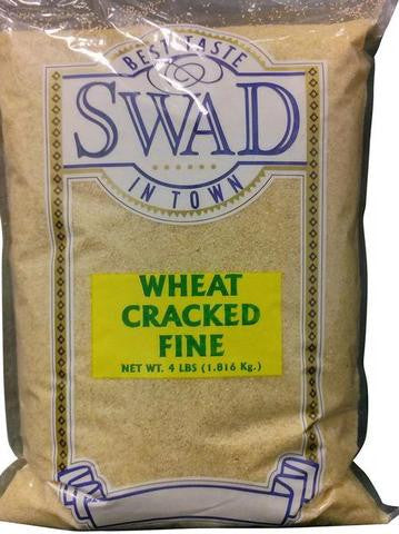Swad Cracked Wheat Fine Fada Fine Wheat Flour 4 LB