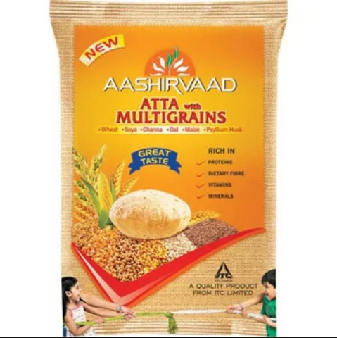 Aashirvaad Atta Multigrains Flour 10 LB