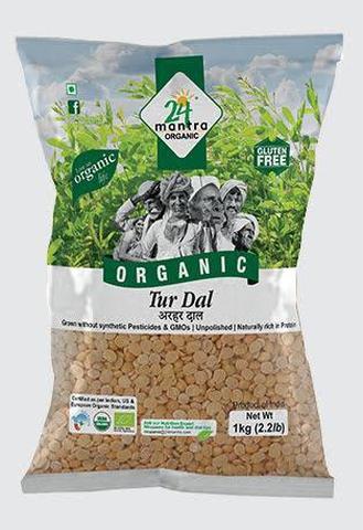 24 Mantra Toor Dal 2 LB (907 Grams)