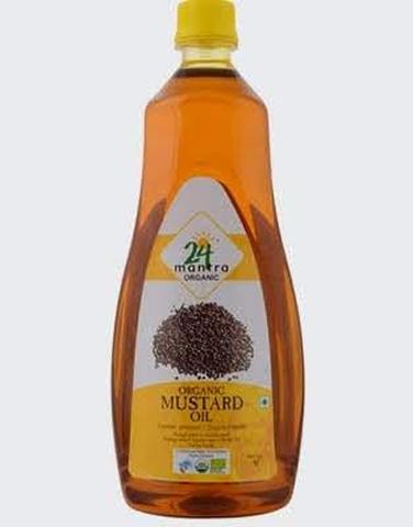 24 Mantra Organic Mustard Oil 32 OZ (907 Grams)