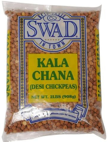 Swad Kala Chana Desi Chickpeas 2LBs