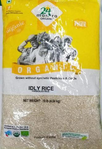 24 Mantra Idly Rice (parboiled Rice ) 10 LB (4535 Grams)