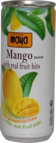 Maya Mango Drink with Real Fruit Bits 240 Ml (8.11 FL OZ)