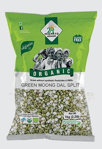 24 Mantra Moong Green Split 2 LB (907 Grams)