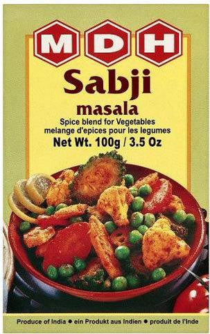MDH Sabji Masala 100 Grams (3.5 OZ)