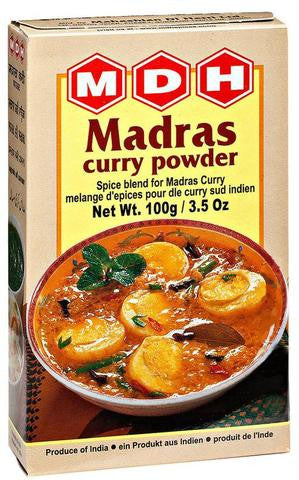 MDH Madras Curry Powder 100 Grams (3.5 OZ)
