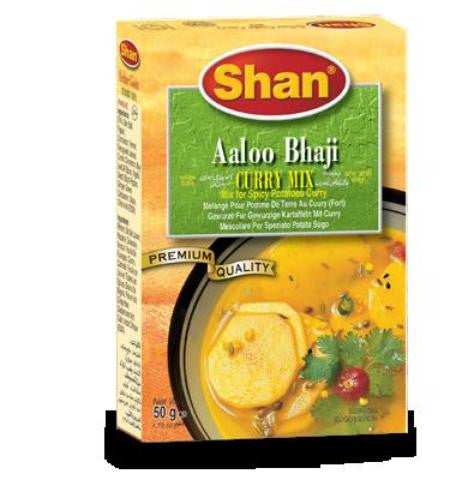 Shan Aloo Bhaji Curry