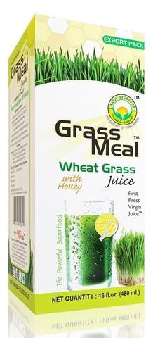 Basic Ayurveda Grass Meal (Wheat Grass Juice with Honey)