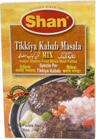 Shan Tikkiya Kabab Masala Mix Instant (Mince Meat Patties) 50 Gm