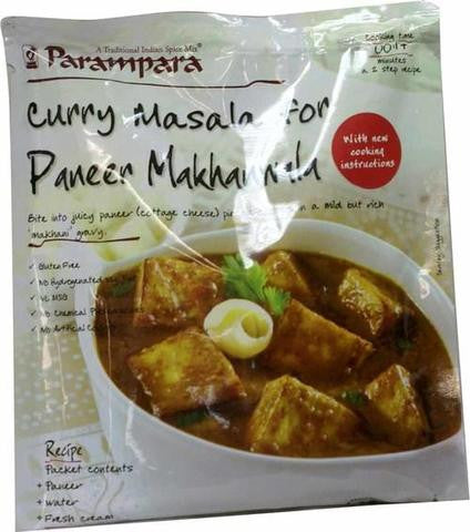 Parampara Curry Masala for Paneer Makhanwala 80 Grams (2.8 Oz)