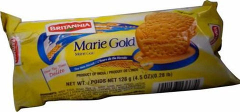 Britannia Marie Gold Biscuits 128 Grams (4.5 OZ) 0.28 LB