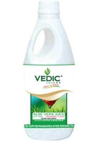 Vedic Juices Aloe Vera Strawberry Juice