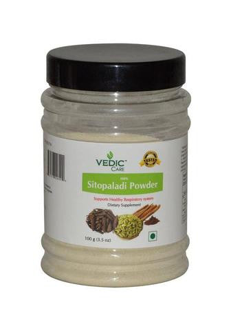Vedic Care 100% Sitopalade Powder (Dietary Supplement) 3.5 OZ