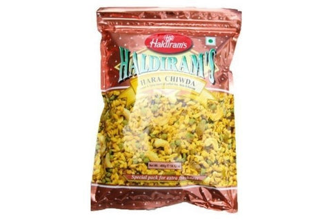 Haldiram's Hara Chiwda 15 OZ (400 Grams)