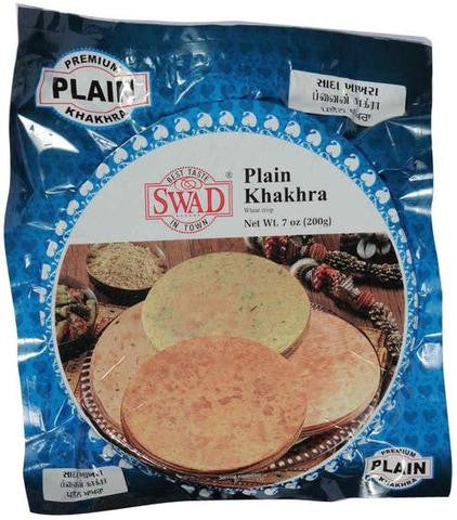 Swad Plain Khakhra 7 OZ (200 Grams)