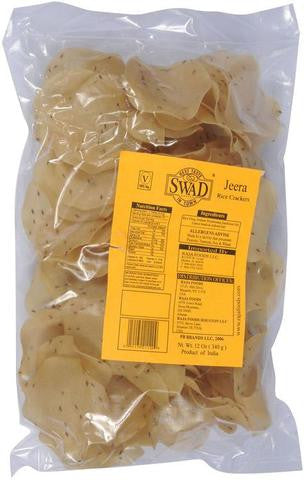 Swad Jeera Rice Crackers 12 OZ