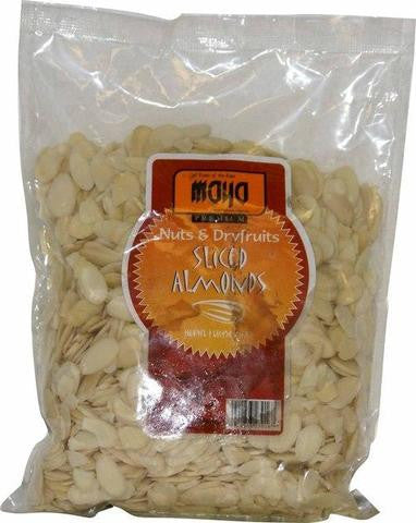 Maya Nuts & Dryfruits Sliced Almonds 454 Grams 1 LBs