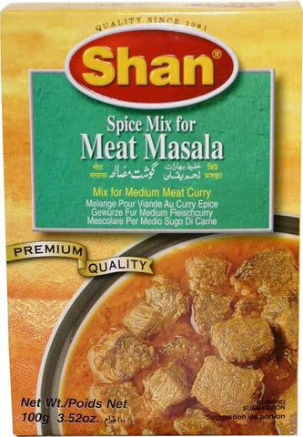 Shan Meat Masala (Mix for Medium Meat Curry) 100 Grams (3.52)