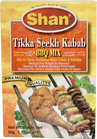 Shan Tikka Seekh Kabab BBQ Mix 50 Grams (1.75 OZ)