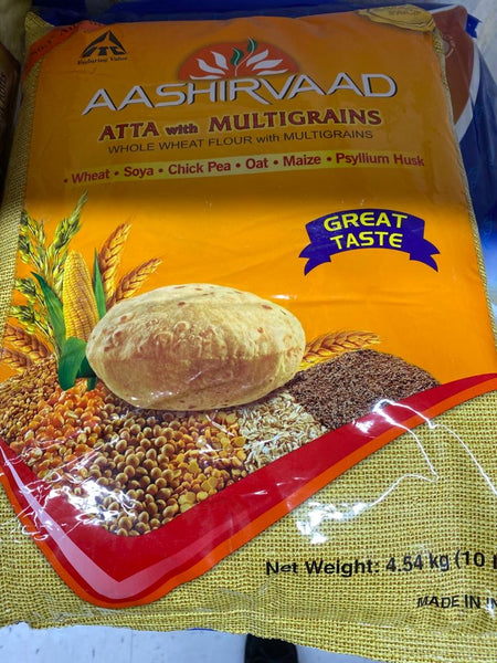 Aashirvaad Atta Multigrains Flour 10 LB